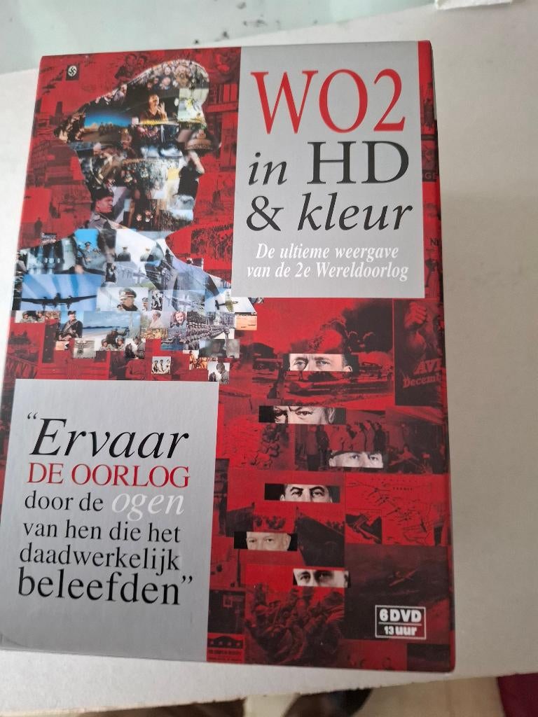 Tweede Wereldoorlog in kleur, Alle leeftijden, Boxset, Zo goed als nieuw, Verzenden