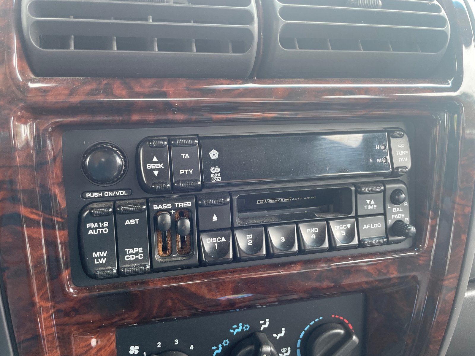Jeep Cherokee 4.0 I AUT 2000 Blauw, foto 2
