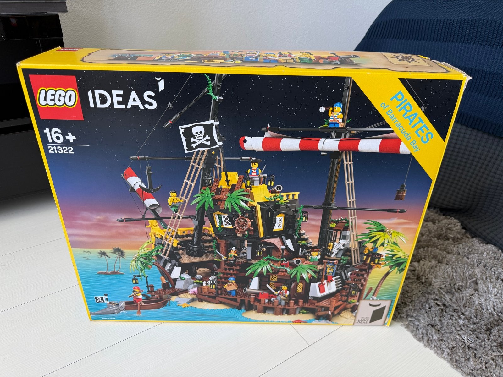 LEGO Ideas 21322 Piraten van Barracuda Baai, Ophalen, Gebruikt