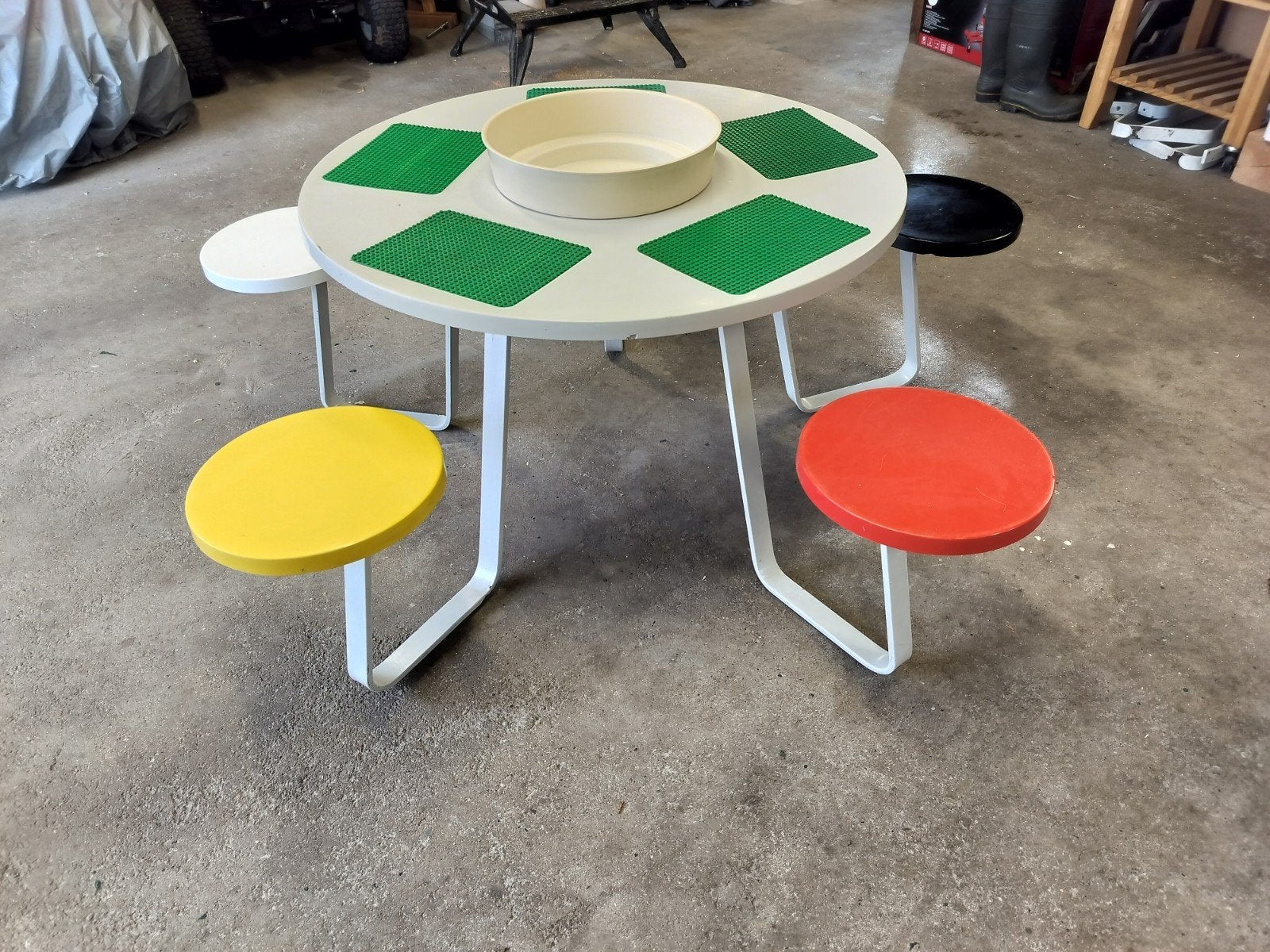 lego tafel 5 personen, Ophalen, Zo goed als nieuw, Wit