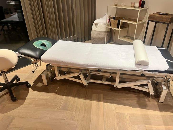Hydraulische Massagetafel - Manulekt U - Goede Staat, Ophalen, Gebruikt