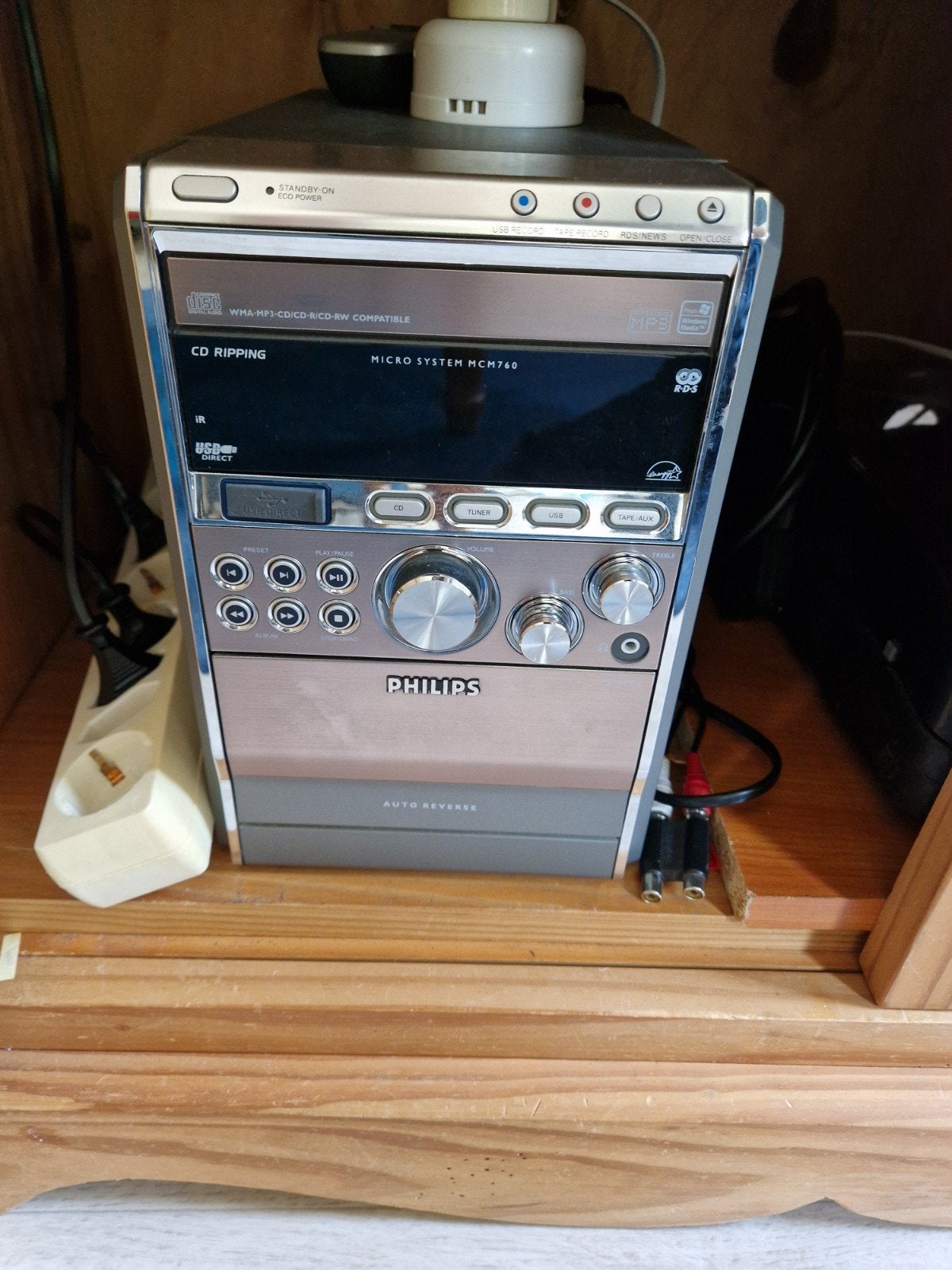 Philips MCM760 micro muzieksysteem, Ophalen of Verzenden, Cassettedeck, Overige merken
