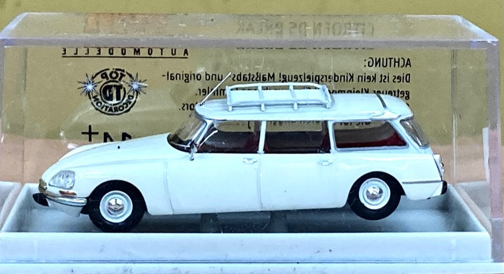 Citroen DS Break wit Brekina H0 1:87, Ophalen of Verzenden, Nieuw, Auto, Brekina