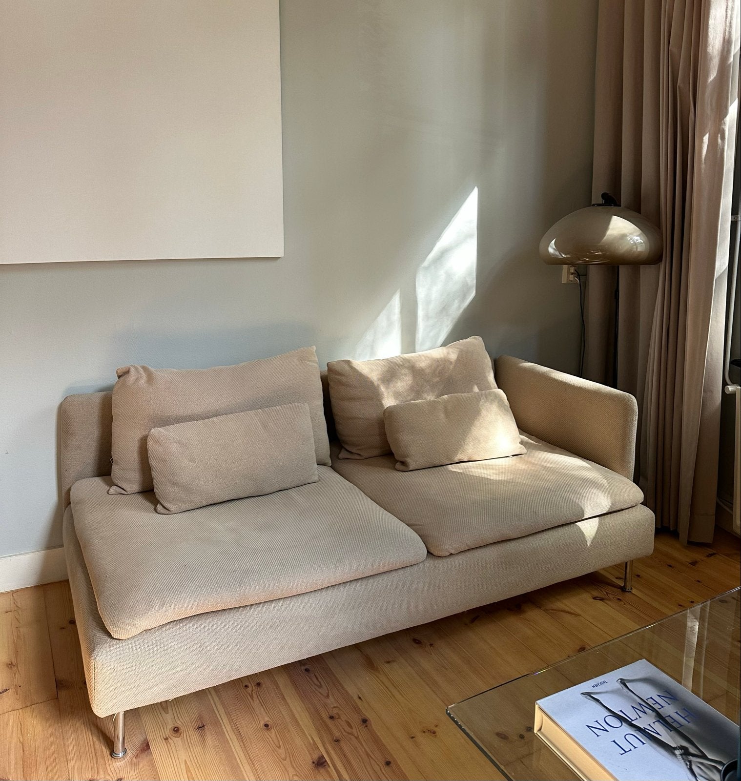 Söderhamn bank ikea, Huis en Inrichting, Ophalen, Gebruikt, 150 tot 200 cm, Tweepersoons