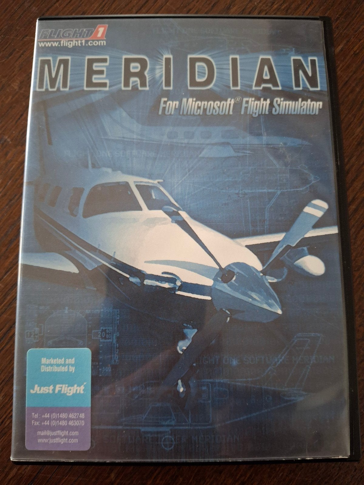 2002/2004 Meridian voor Microsoft Flight Simulator - PC Game, 1 speler, Ophalen of Verzenden, Zo goed als nieuw, Vanaf 3 jaar