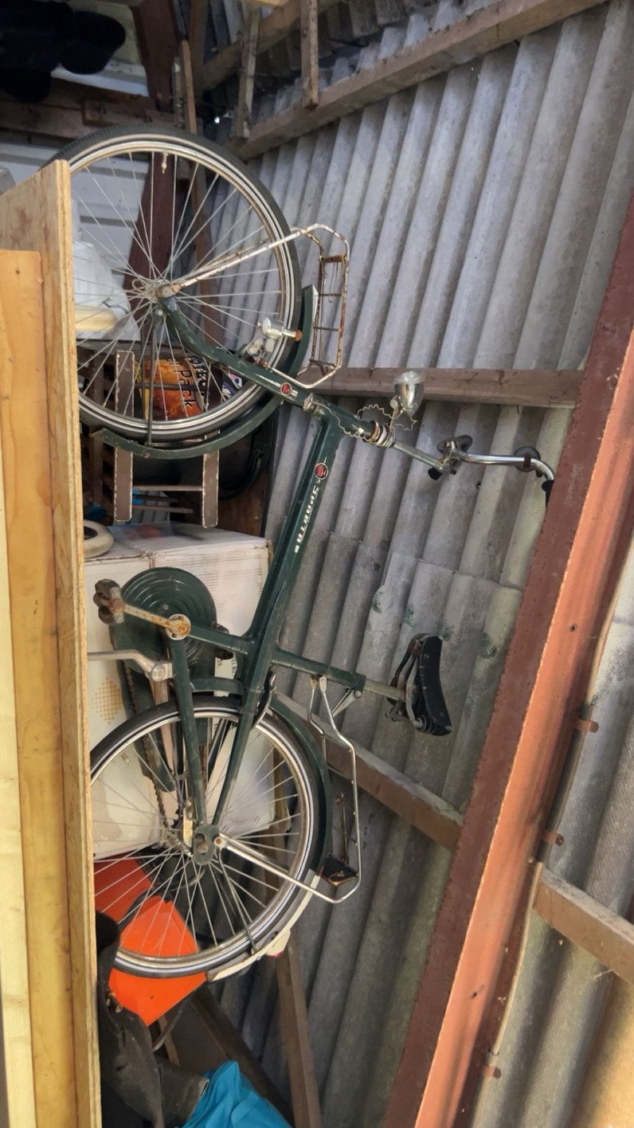 Sparta oldtimer fiets, Ophalen, Gebruikt