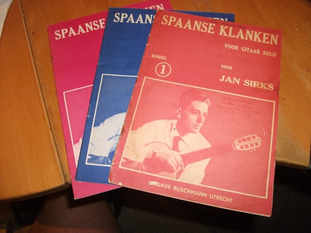 Jan Sirks Spaanse klanken Bundel 4.  GEVRAAGD, Boeken, Muziek, Ophalen of Verzenden, Gelezen, Overige onderwerpen
