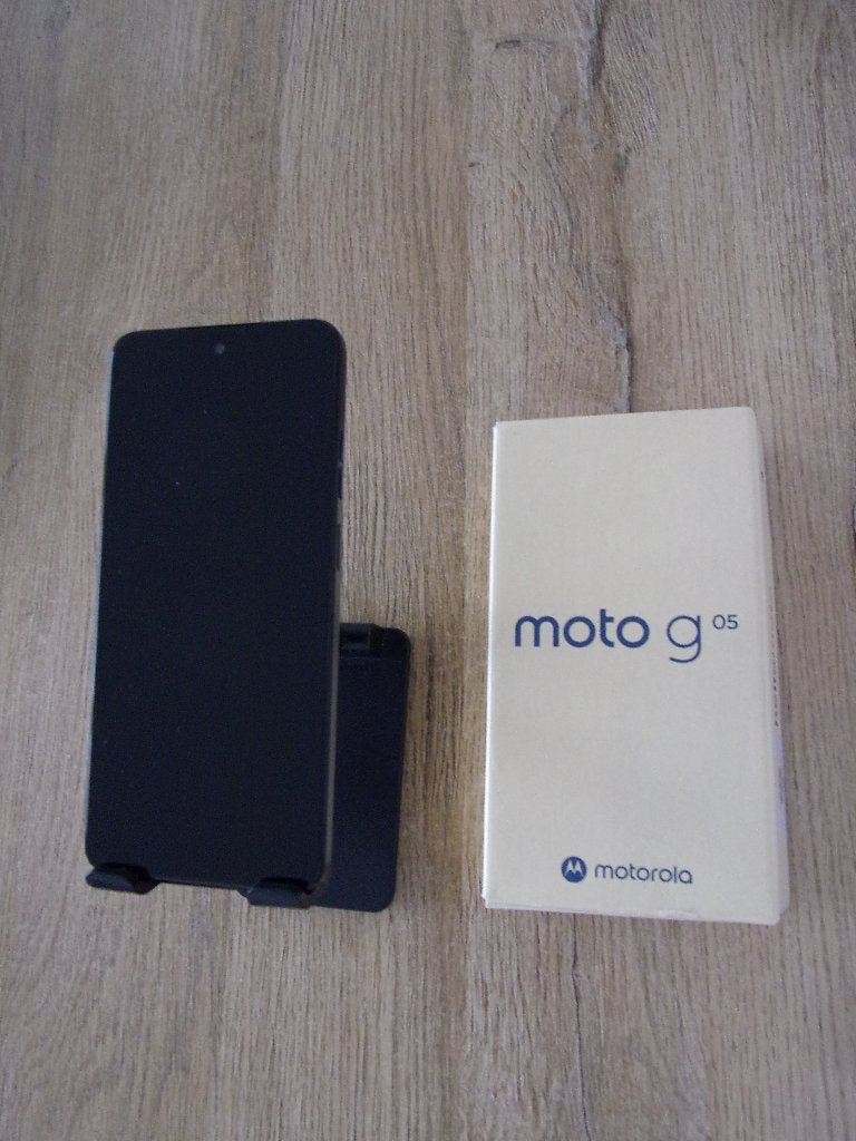 motorola moto g05 128gb 4+4=8werkgeheugen, Ophalen, Overige modellen, Blauw, Touchscreen