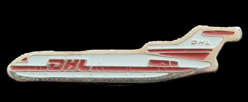 DHL vliegtuig pin 1, Verzenden, Nieuw, Transport, Speldje of Pin