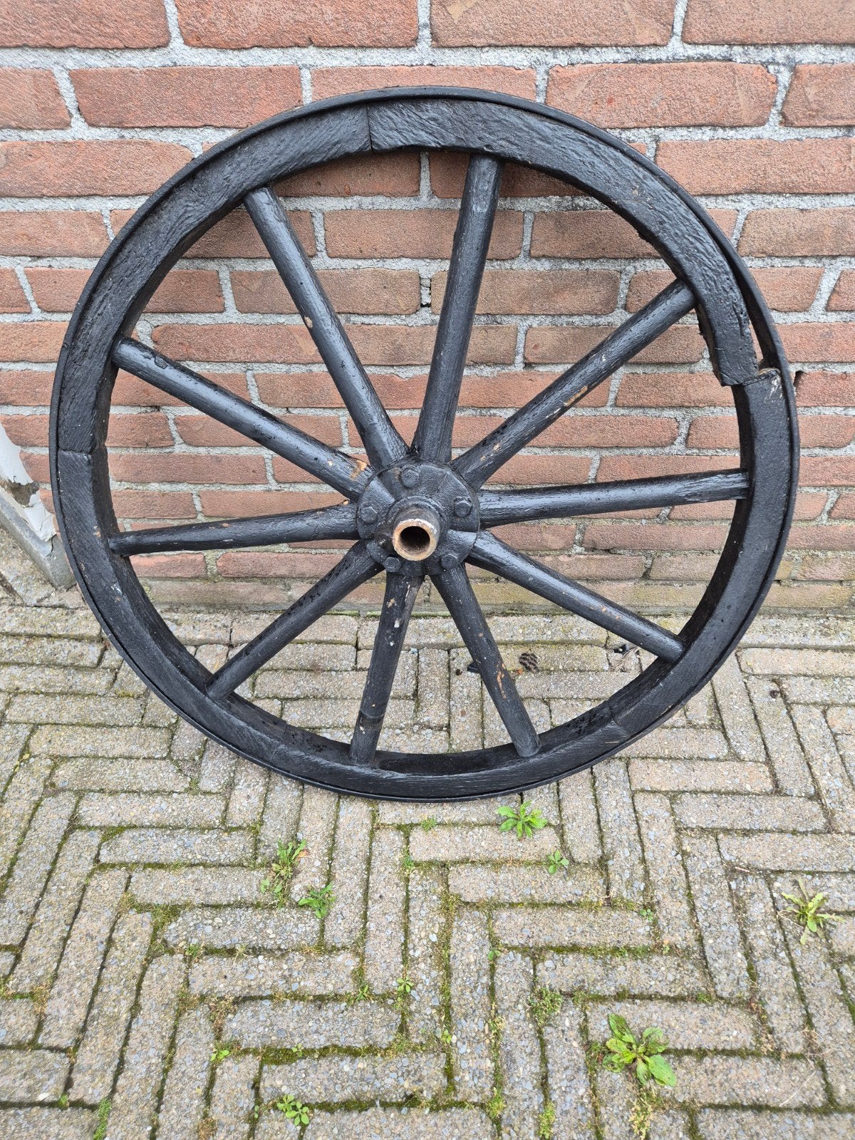 Mooi zwaar Karrewiel, Ophalen, Zo goed als nieuw
