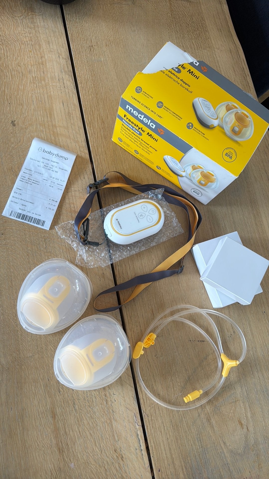 Medela Freestyle Mini borstkolf, Ophalen, Draagbaar, Medela, Borstkolf