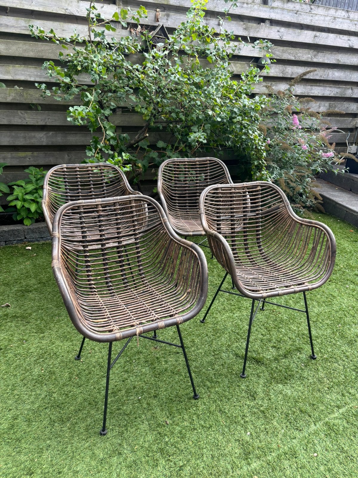 Rotan stoelen, Ophalen, Gebruikt, Rotan
