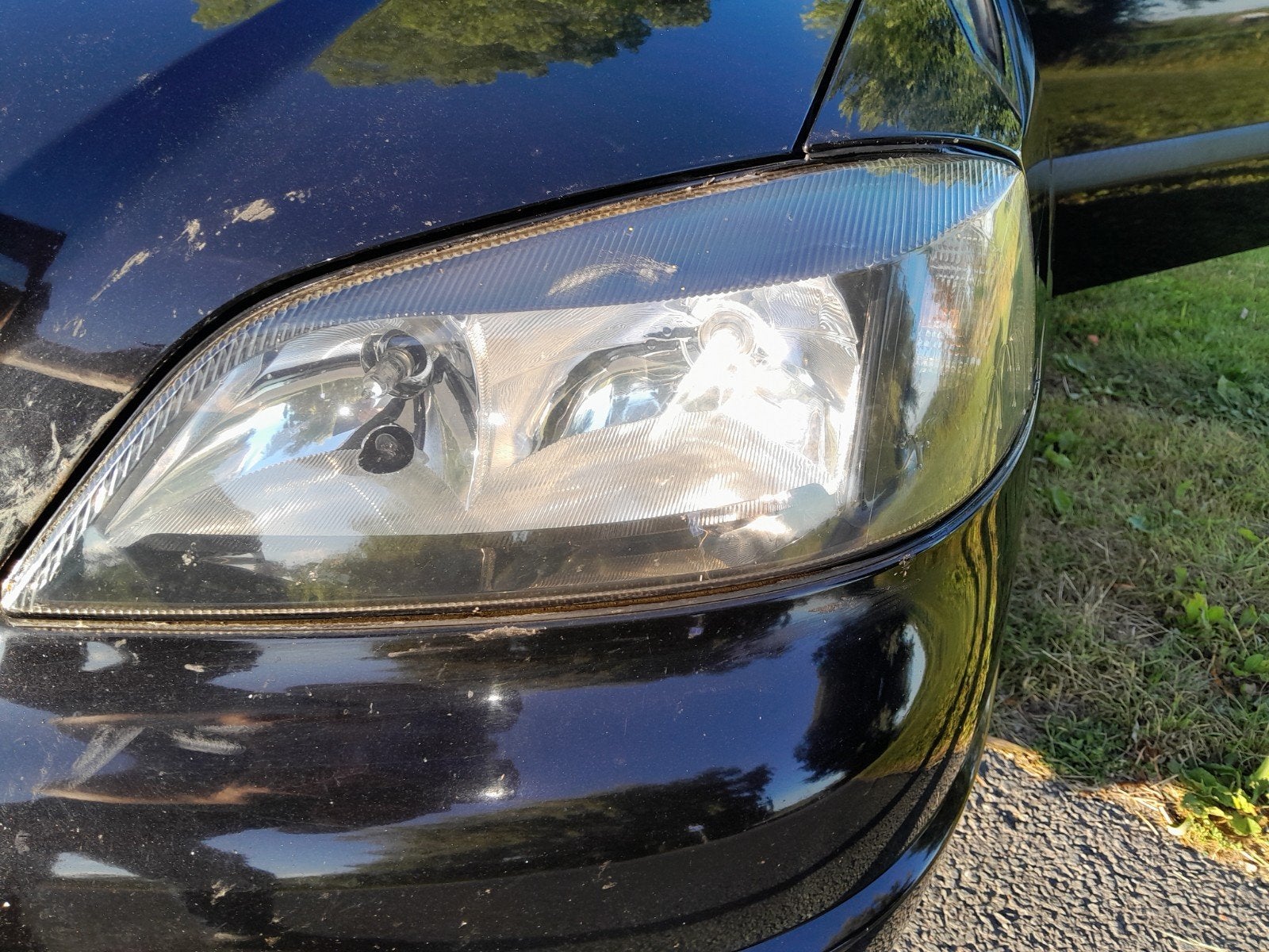 Opel Astra 1.6 8V 5D 2003 Zwart, Voorwielaandrijving, 4 cilinders, 1095 kg, Handgeschakeld