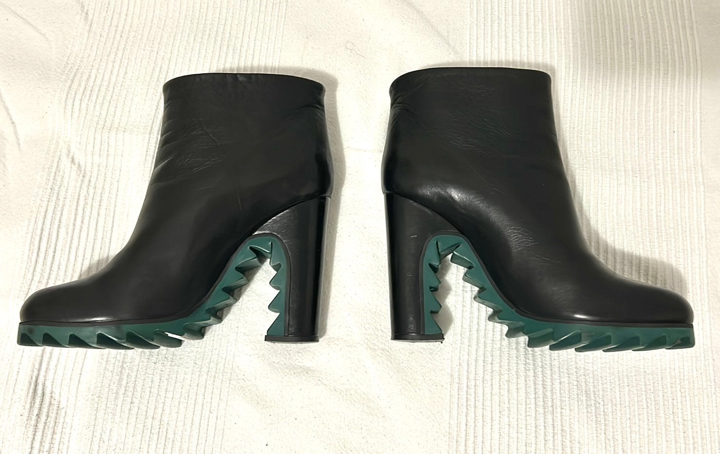 Jil Sander 37 enkellaarsjes Y2K vintage zeer goede staat, Ophalen of Verzenden, Zo goed als nieuw, Zwart, Lage of Enkellaarzen