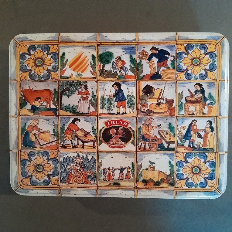 Koekjesblik (Trias), Verzamelen, Ophalen of Verzenden, Gebruikt, Koek(jes), Overige merken
