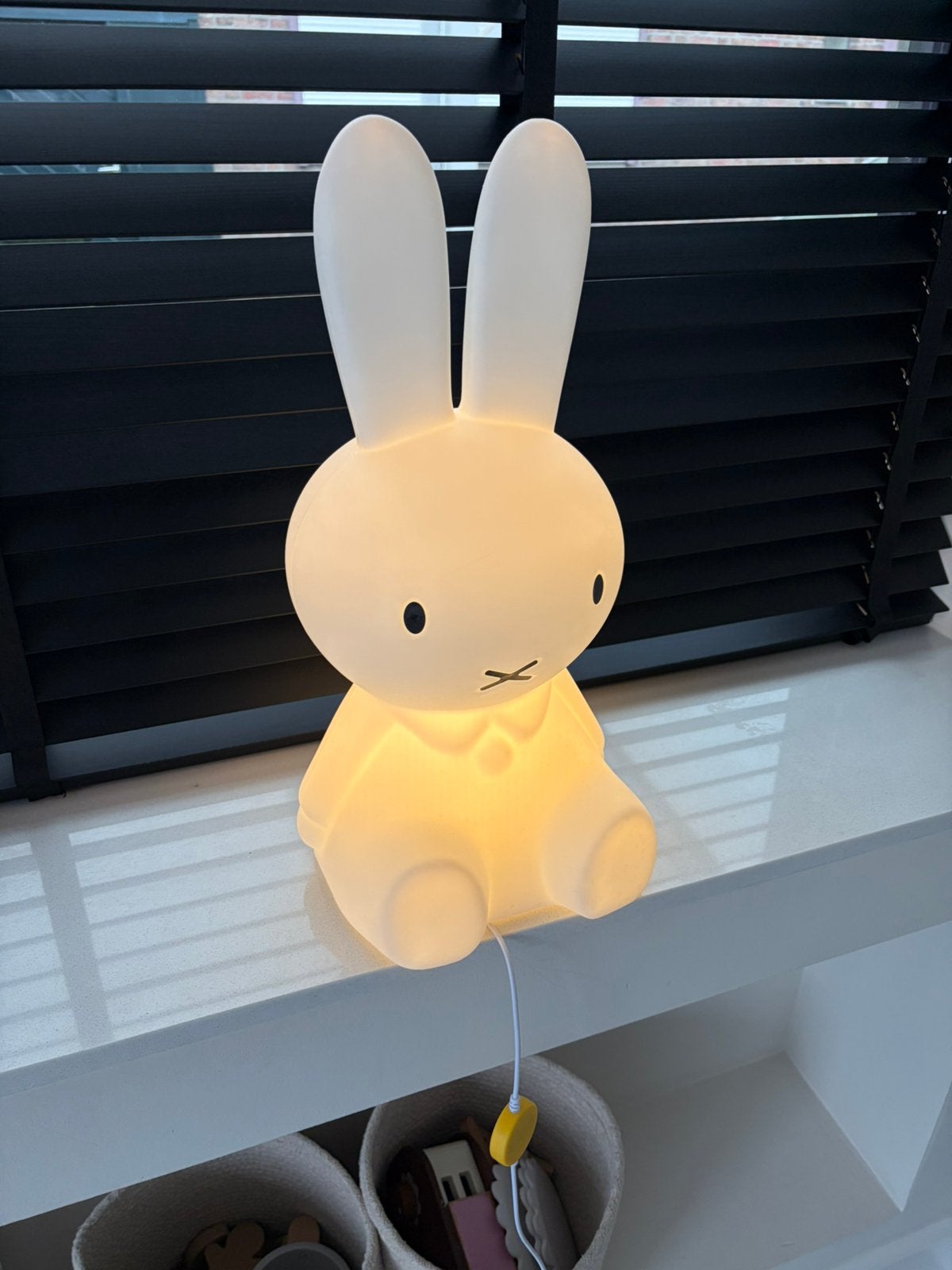 Grote mr maria Nijntje lamp 50 cm – dimfunctie deels defect, Ophalen of Verzenden, Gebruikt