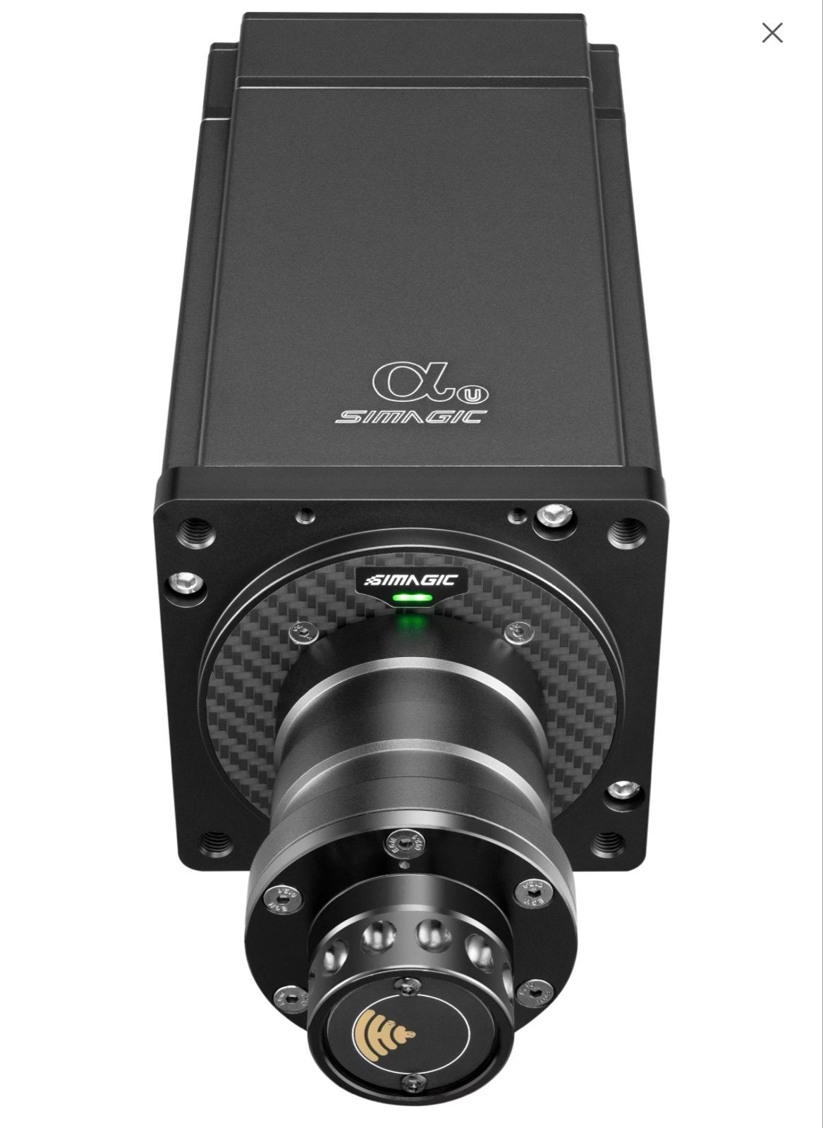 Simagic Alpha Ultimate Direct Drive Wheelbase - Kleine schad, Racestuur, Gebruikt, Direct drive, PC