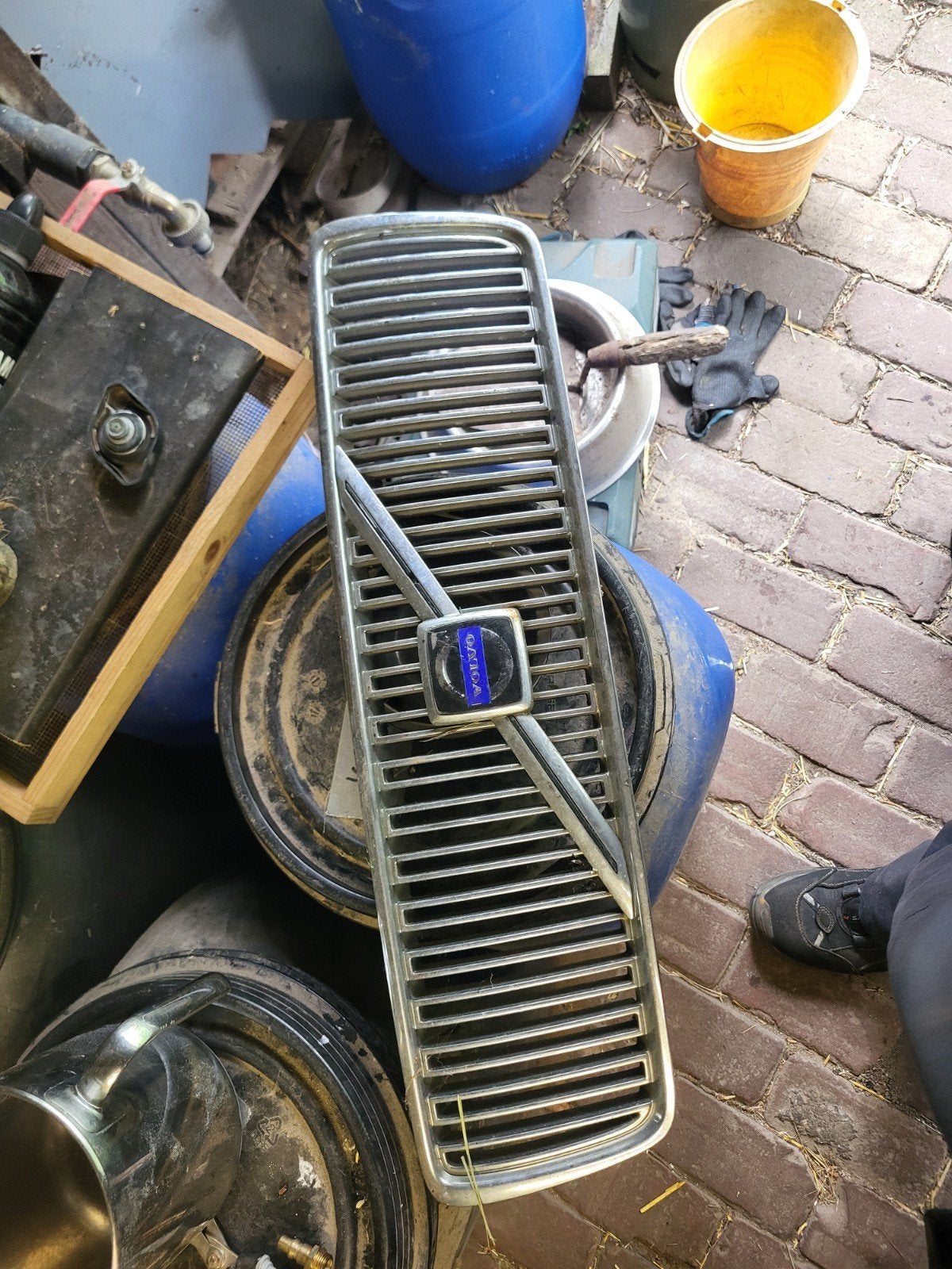 Volvo S80 Grill in goede staat uit 2001, Ophalen of Verzenden