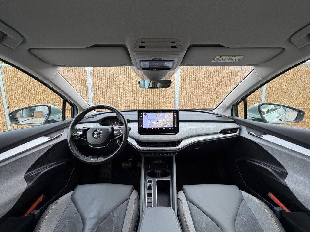Skoda Enyaq iV 80 Leer/alcantara | Warmtepomp | LED koplampe, Achterwielaandrijving, Gebruikt, 544 km, 80 kWh