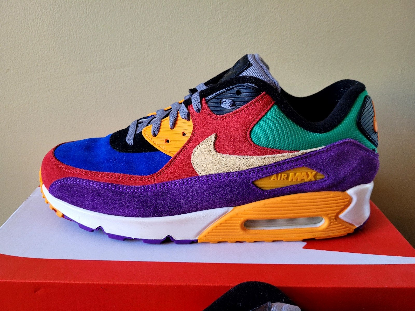 Nike Air Max 90 QS "Viotech OG" maat 47,5 zgan, Kleding | Heren, ManolaSneakers@gmail.com, 5151AS, Overige kleuren, Nike