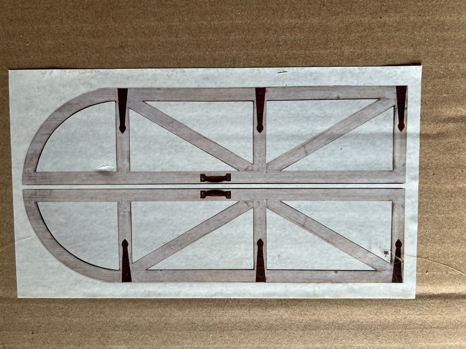 Spiegel luik set 2, Minder dan 50 cm, 100 tot 150 cm, Nieuw, Ophalen of Verzenden