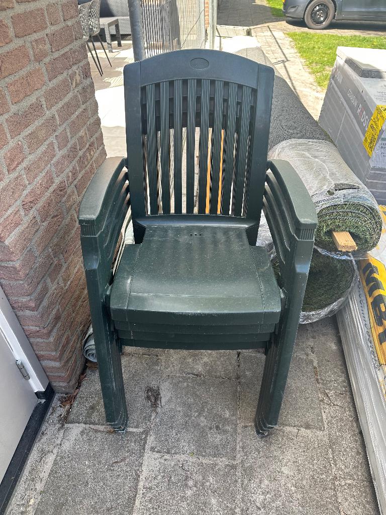 Tuinstoel Hartman, Tuin en Terras, Tuinstoelen, Ophalen, Gebruikt, Kunststof, Stapelbaar
