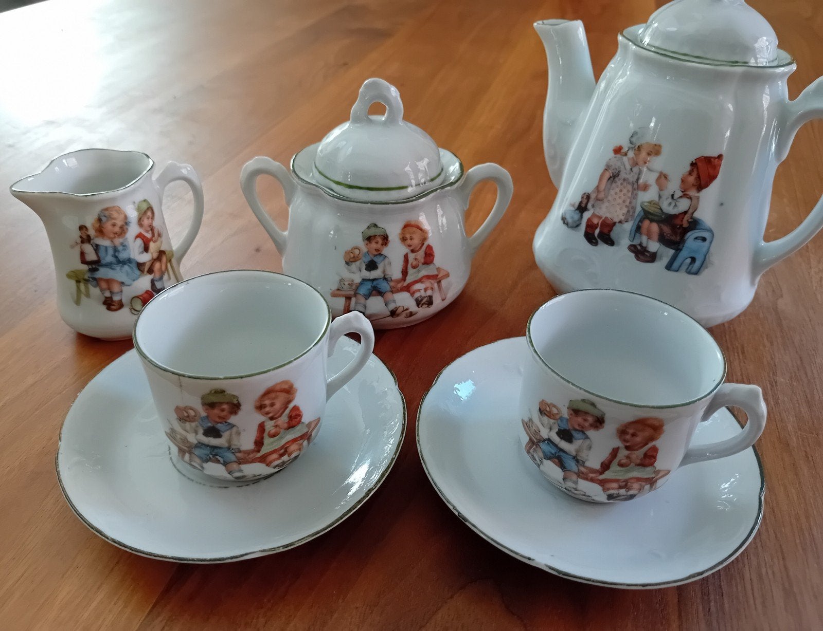 Kinderservies van aardewerk te koop, Ophalen of Verzenden