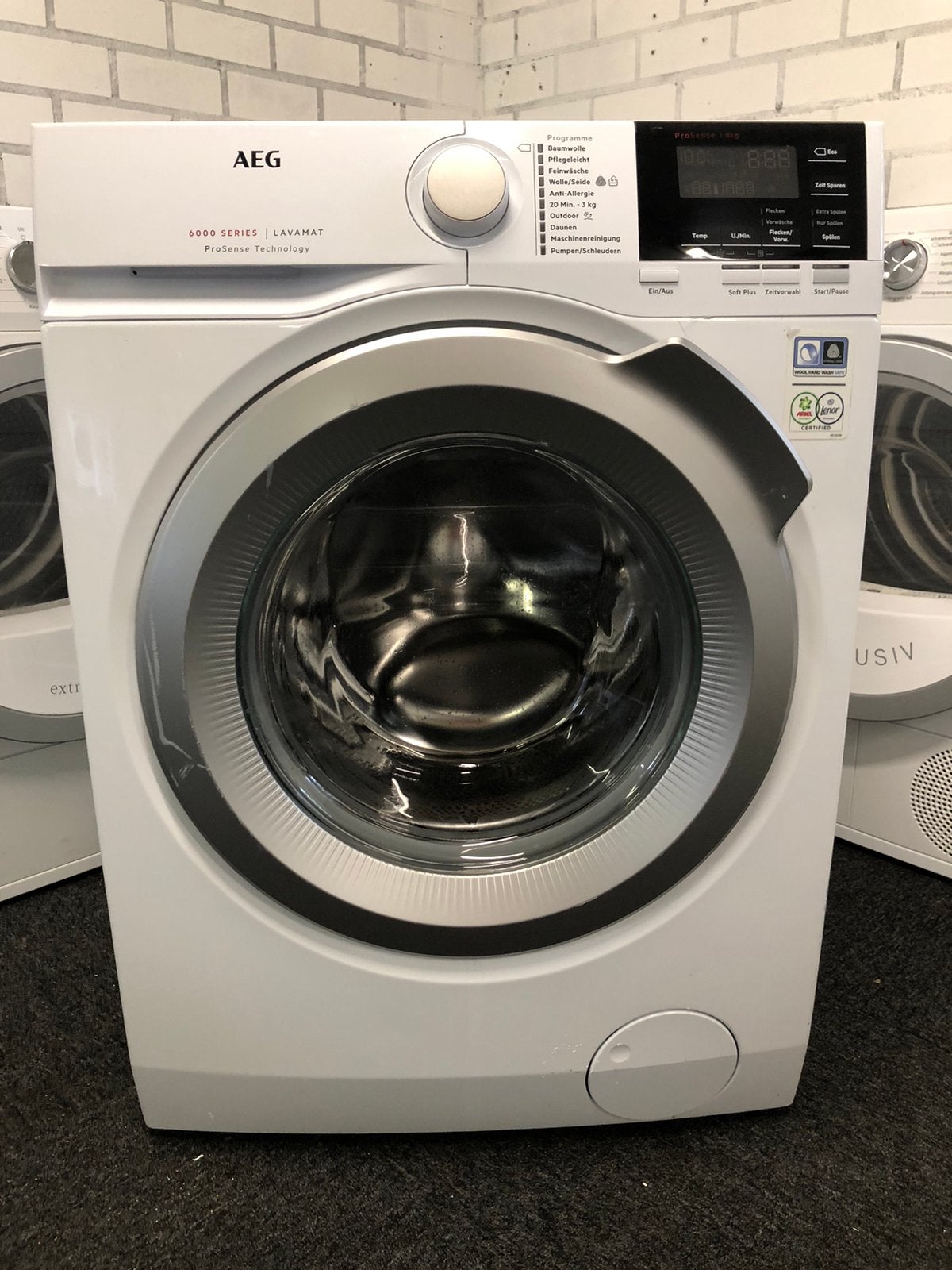 €289 A+++ 8kg Wasmachine AEG labamat 6000 series 7dgn pw, Witgoed en Apparatuur, Ophalen, Minder dan 85 cm, 8 tot 10 kg, Kort programma