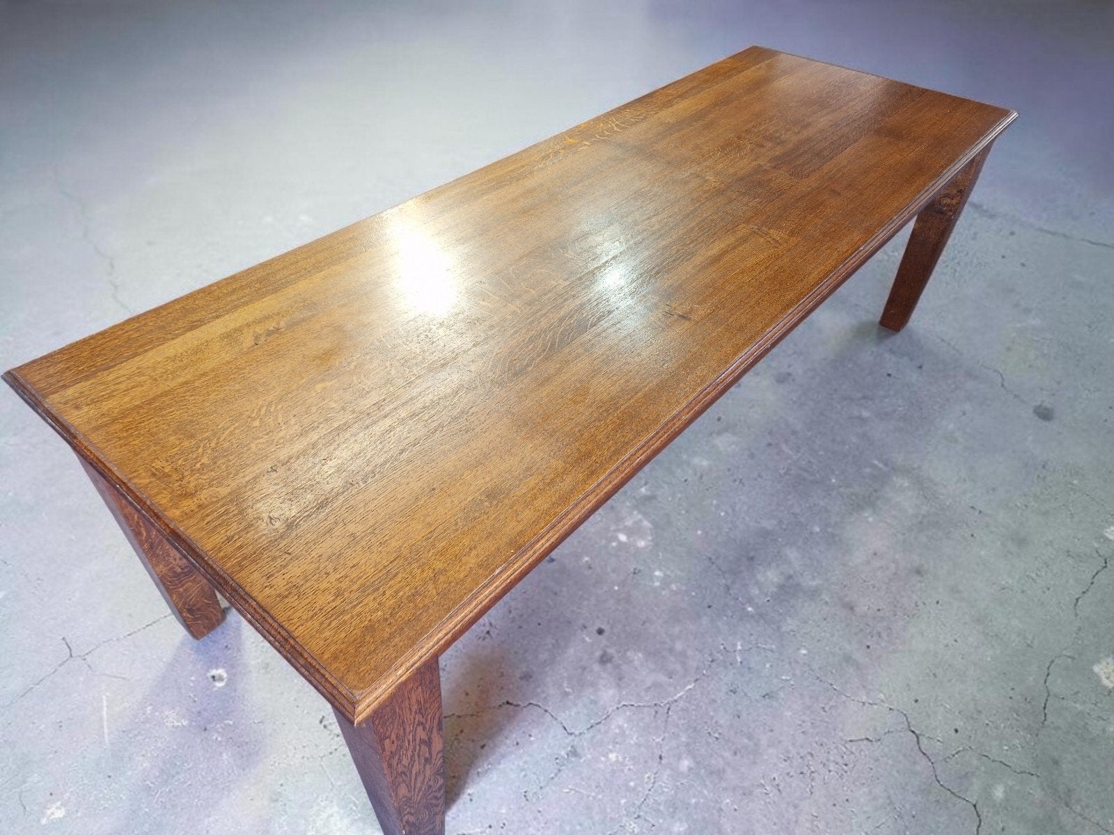 Eiken kloostertafel, Antiek en Kunst, Ophalen