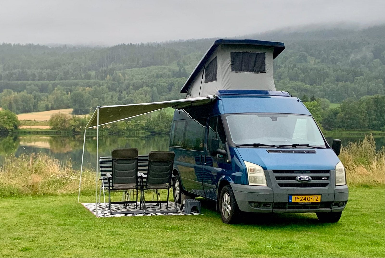 Ford Transit camperbus, Buscamper of Camperbus, Elektrische ramen, Ford, Watertank (Schoon)