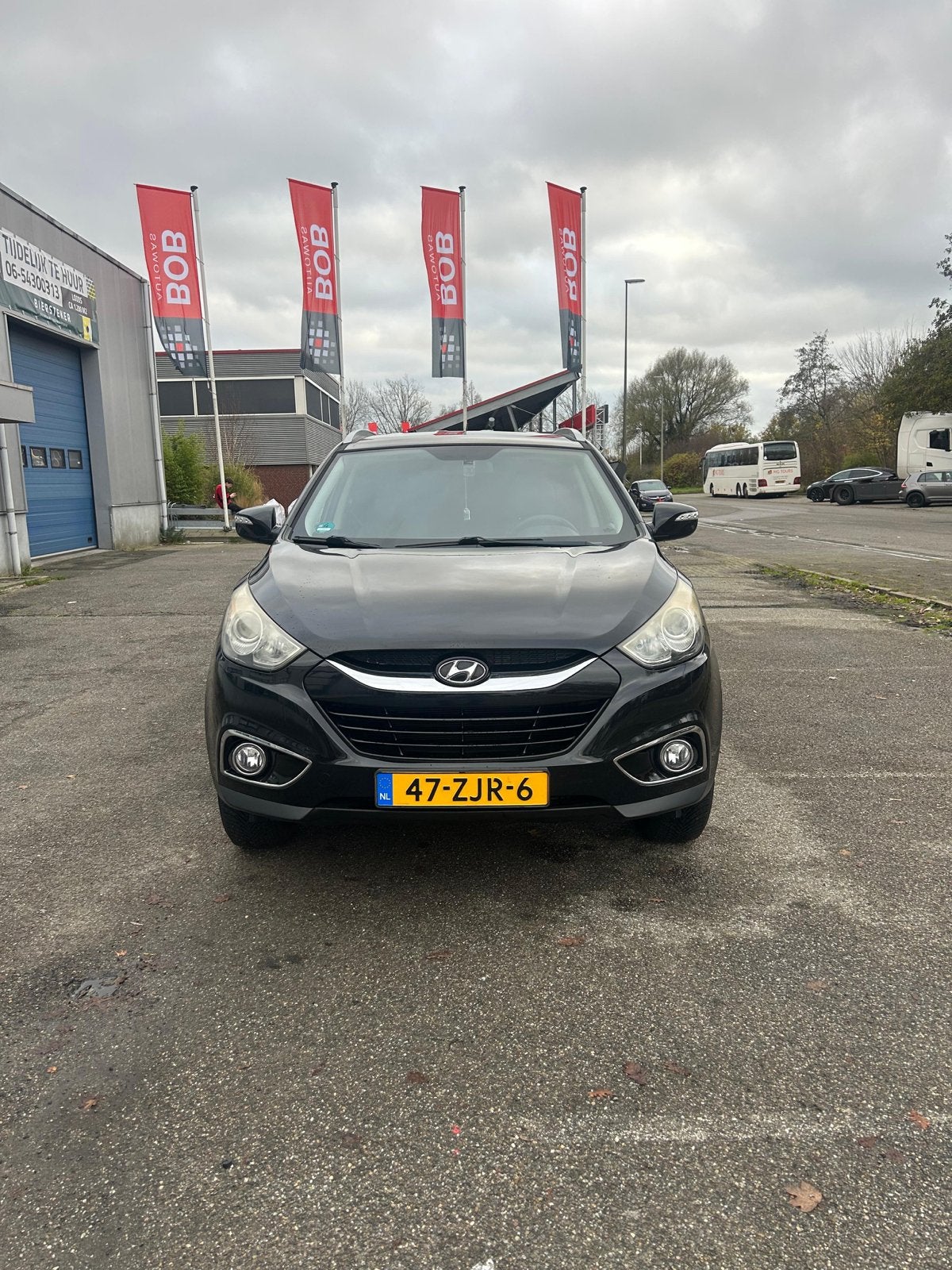 Hyundai iX35 2.0i Cvvt 163pk Aut. 2010 Zwart, Ophalen, Gebruikt, Hyundai