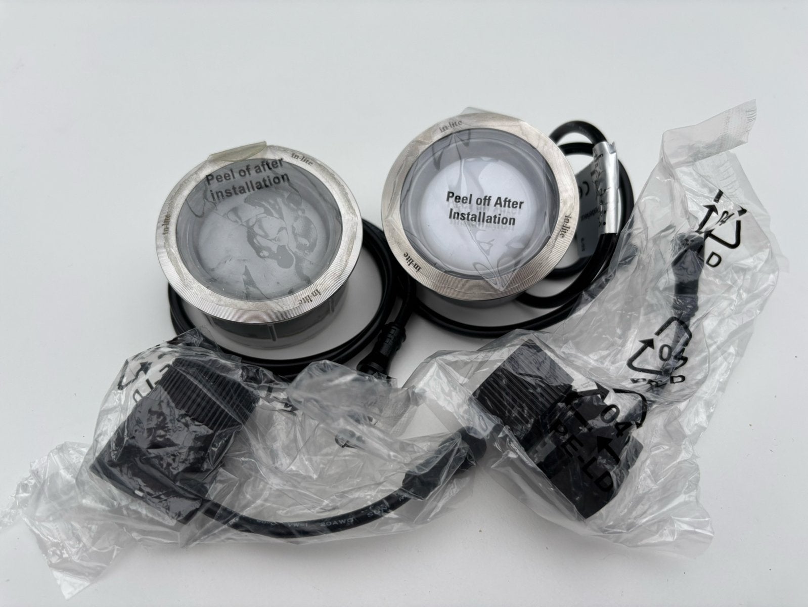 In-Lite Fusion 60 set van 2 stuks NIEUW €68 KORTING, Minder dan 50 watt, Ophalen of Verzenden, Netvoeding, Nieuw