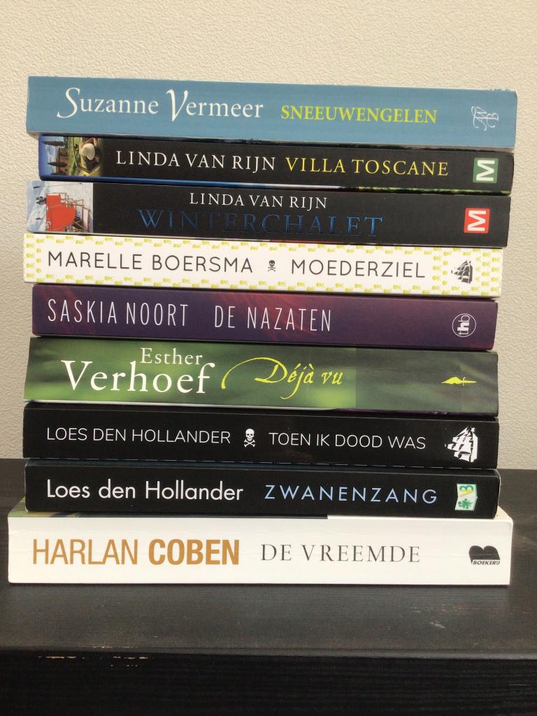 Diverse Thrillers, Boeken, Ophalen of Verzenden, Gelezen
