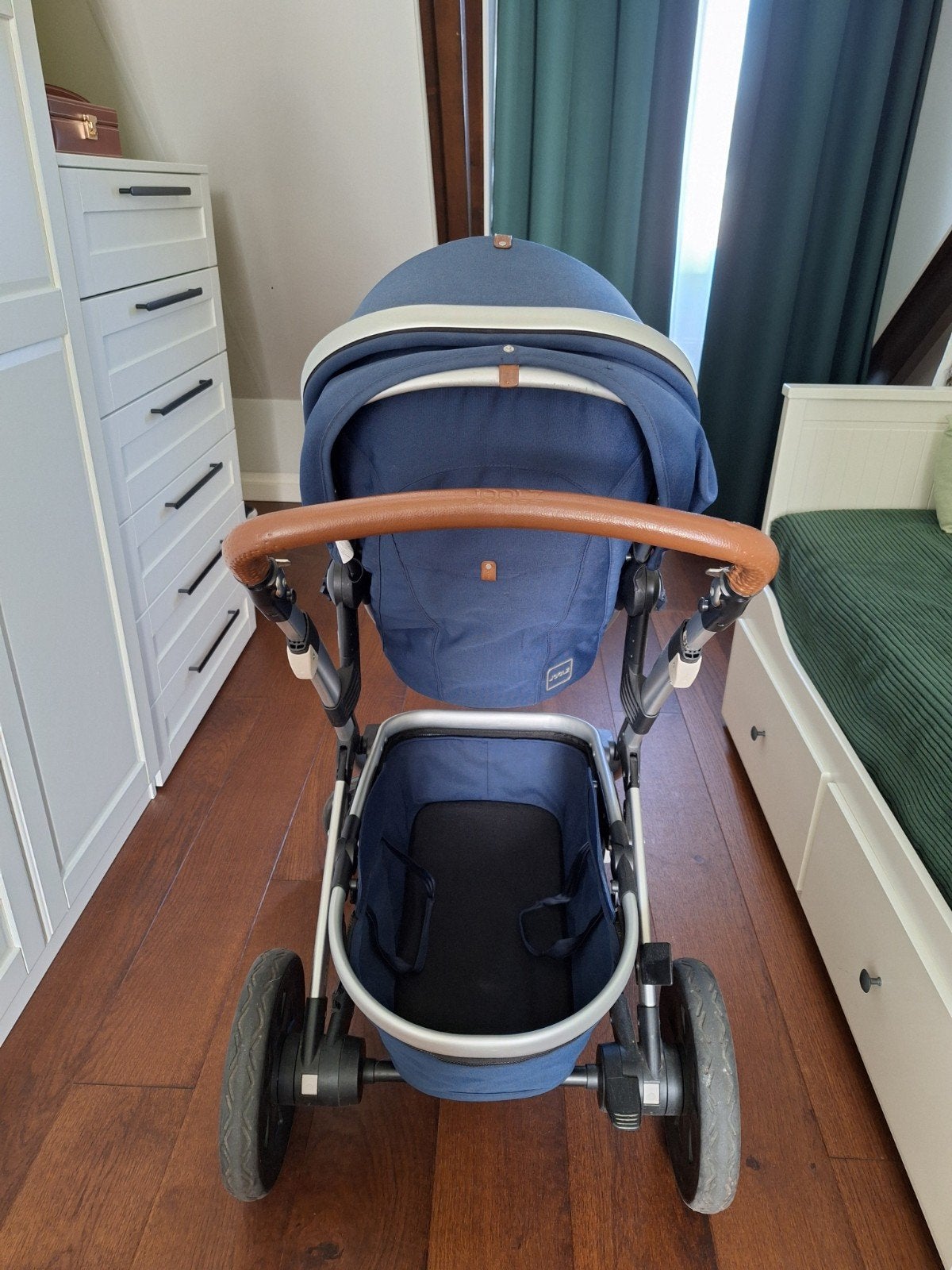 Foto 6 van Joolz Geo 2 Marine blauw met uitbreidingsset voor 2de kindje