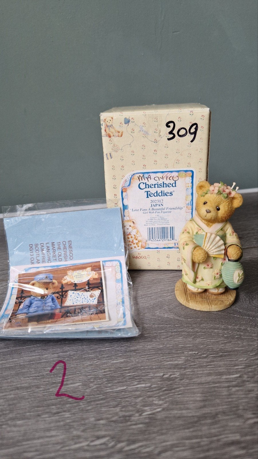 Cherished Teddies, Ophalen, Zo goed als nieuw, Beeldje, Cherished Teddies