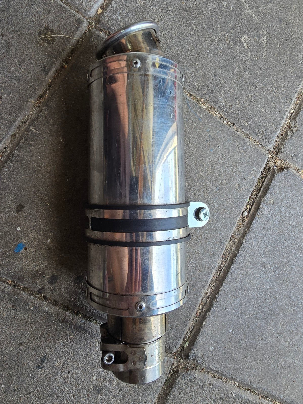 Dominator Uitlaat Demper 48mm Inwendig / 51mm Uitwendig, Motoren, Ophalen of Verzenden, Gebruikt