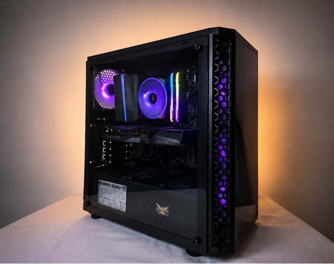 Krachtige Gaming PC - RTX 3060 Ti / Ryzen 7 5800X - 1TB SSD, Ophalen, Virtual Reality, Refurbished, SSD