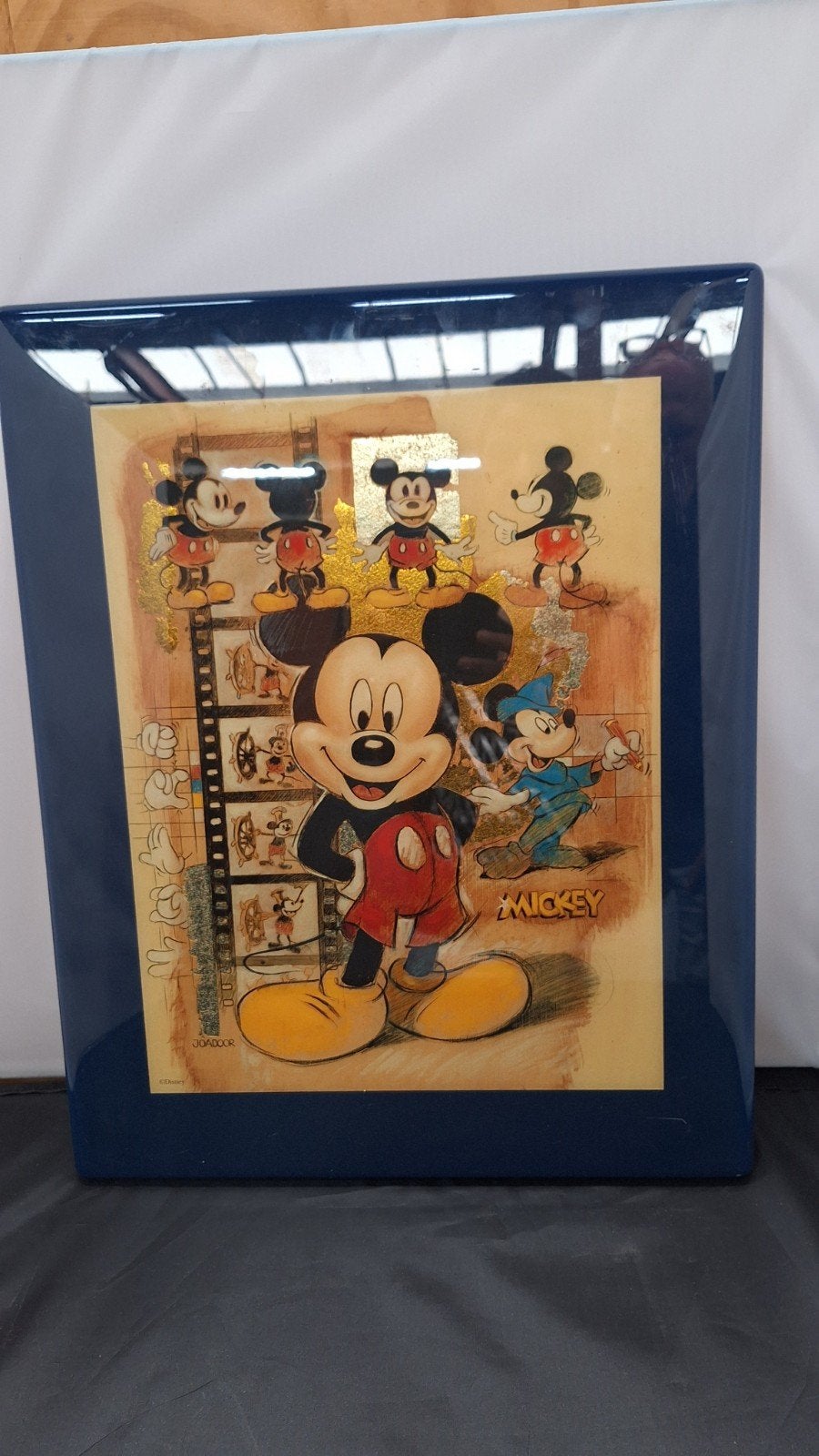 Mickey Mouse JOADOOR afbeelding - Handmade Product, Gebruikt, Beeldje of Figuurtje, Ophalen of Verzenden, JOADOOR