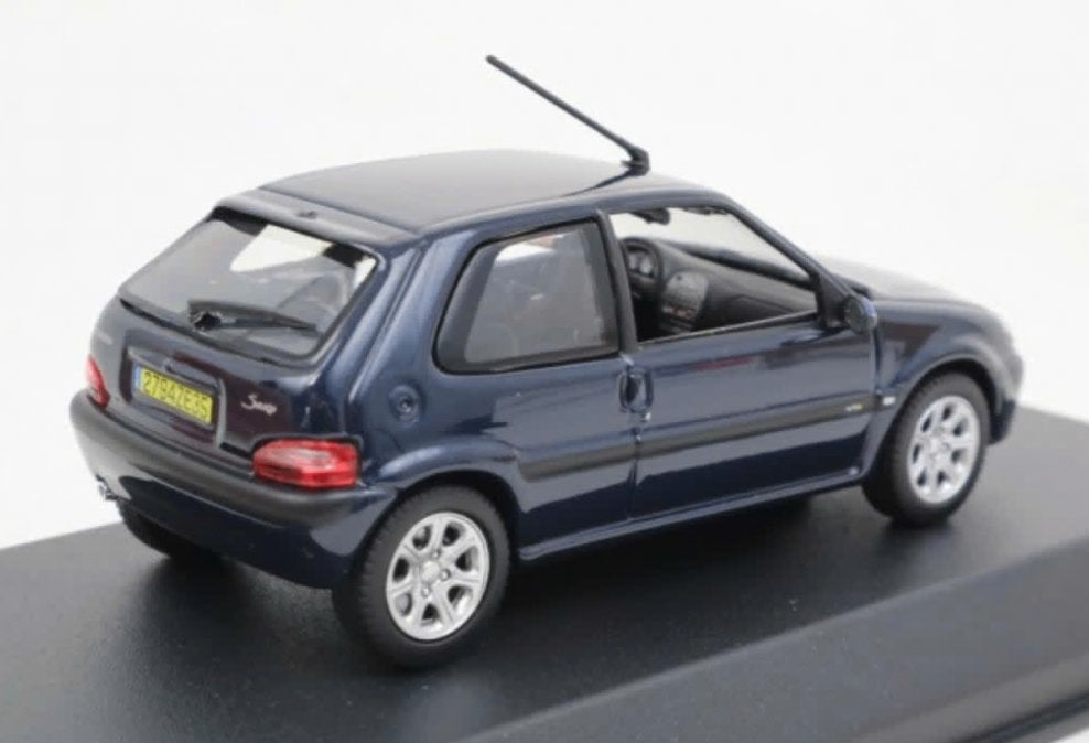 CITROEN SAXO VTS 2000 MAURITIUS BLAUW 1/43 NOREV REF. 155158, Verzenden, Nieuw, Auto, Norev