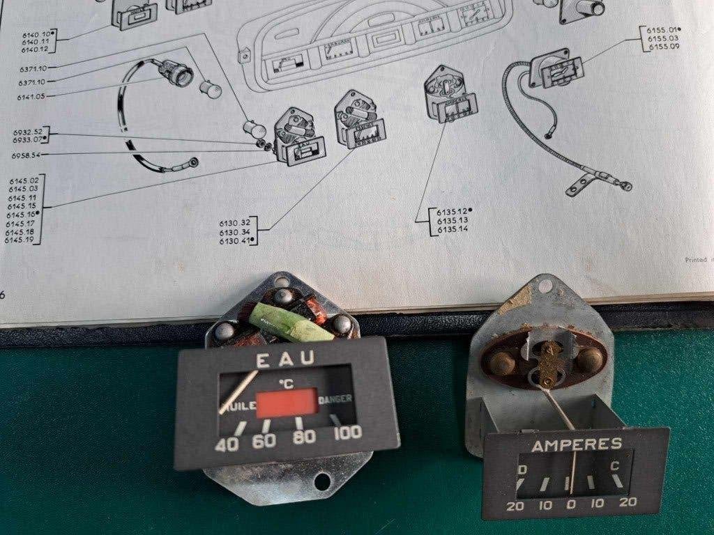 Peugeot 403 amperemeter nieuw, Ophalen of Verzenden, Nieuw, Peugeot