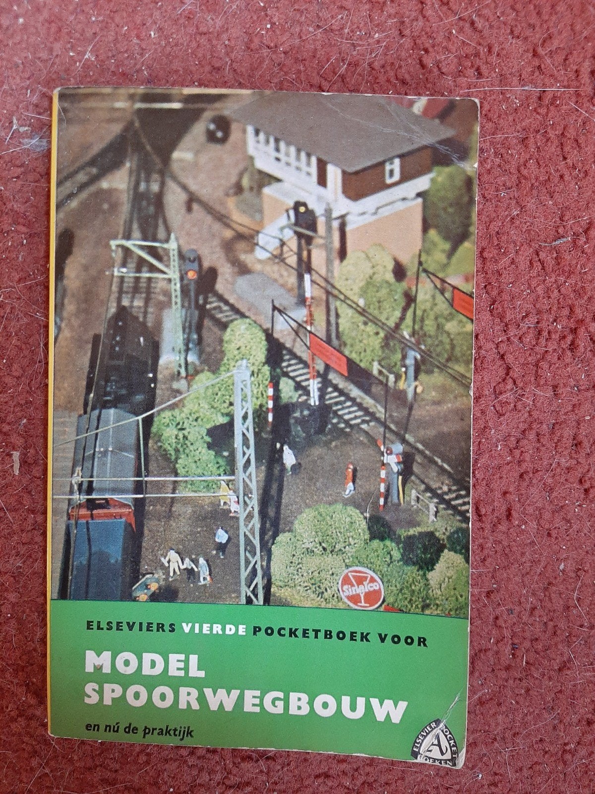 Elseviers Pocketboek Model Spoorwegbouw., Ophalen of Verzenden, Gebruikt, Trein, Boek of Tijdschrift