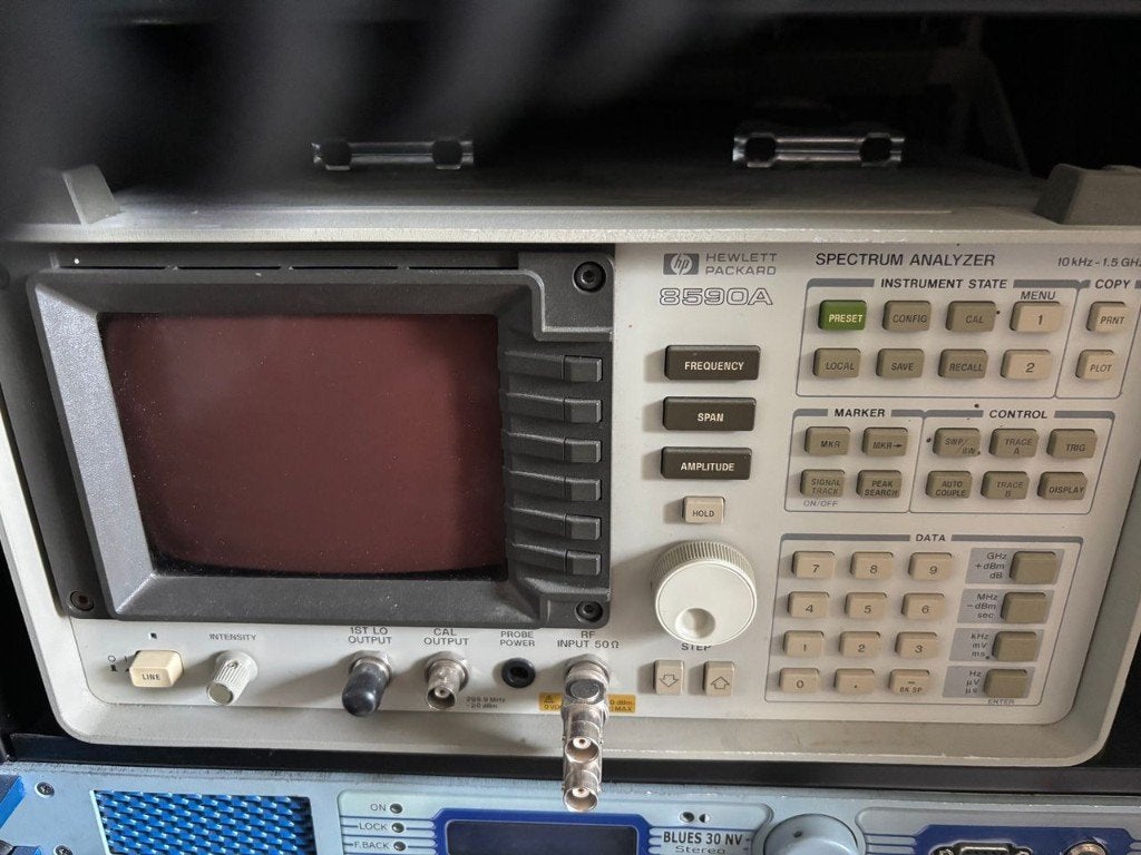 spectrum analyser HP 8590A 10khz-1,5Ghz, Ophalen of Verzenden, Gebruikt