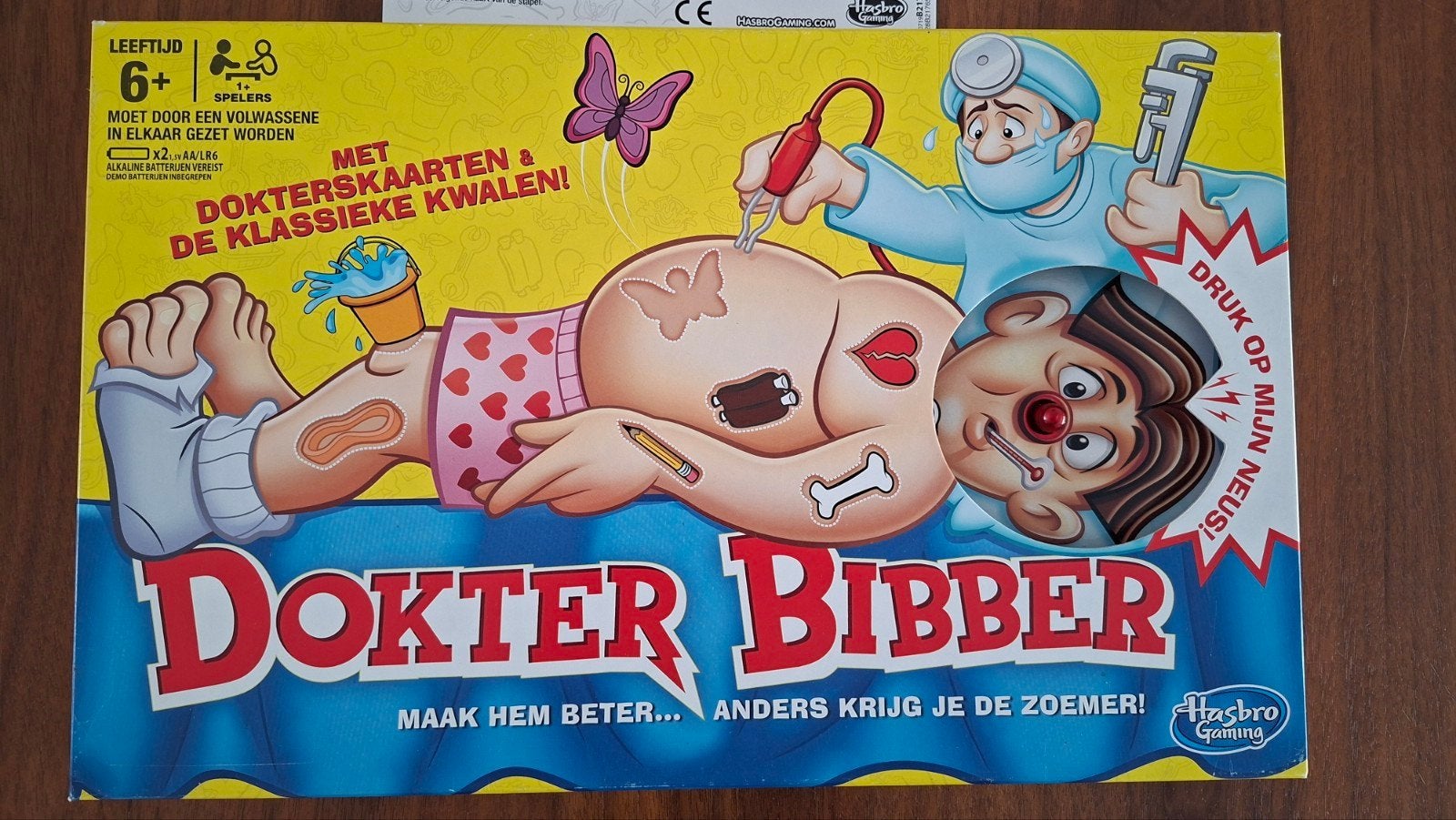 spel dokter bibber, Ophalen, Zo goed als nieuw