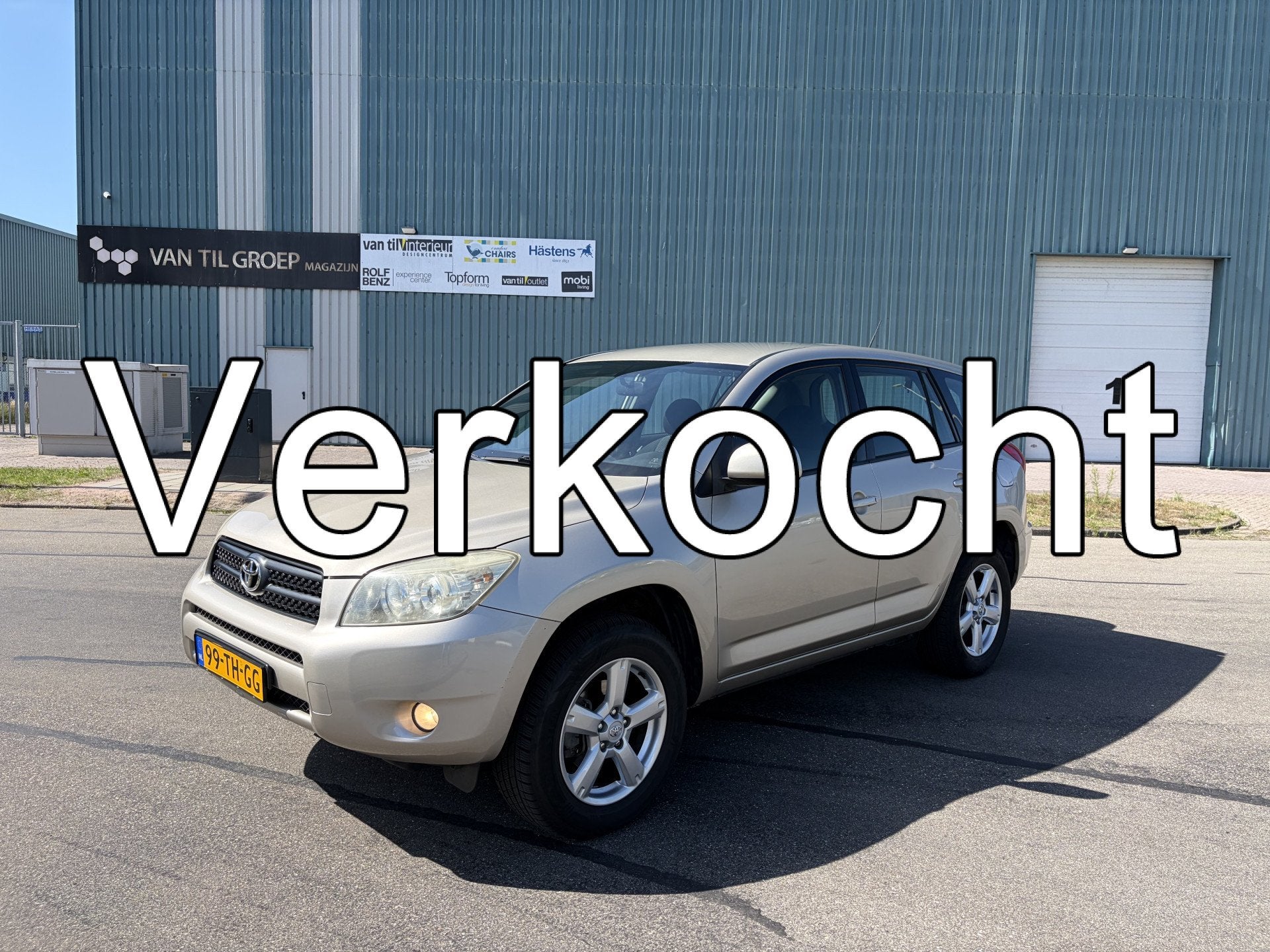 Toyota RAV4 2.0 VVTi Linea Sol Automaat 4X4 155 PK. Onverwoe, Auto's, Toyota, Automaat, 1998 cc, Stof, Gebruikt