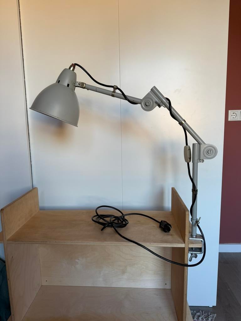 Ouderwetse industriële lamp, Ophalen, Gebruikt, 50 tot 75 cm