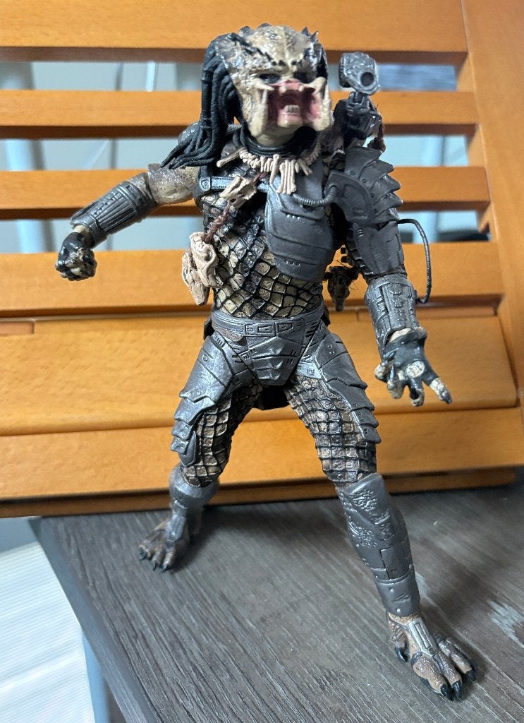 McFarlane Toys Movie Maniacs Series 5 7" Predator-figure, Ophalen of Verzenden, Gebruikt, Film, Actiefiguur of Pop