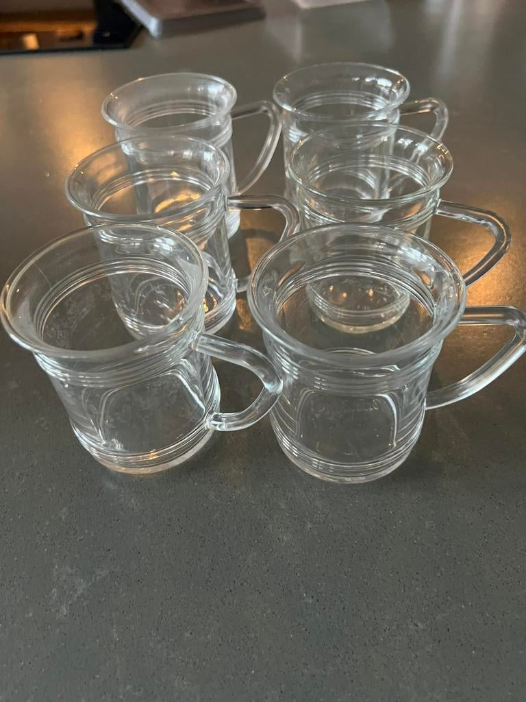 12 jan de bouvrie pickwick theeglazen, Ophalen of Verzenden, Zo goed als nieuw, Overige typen