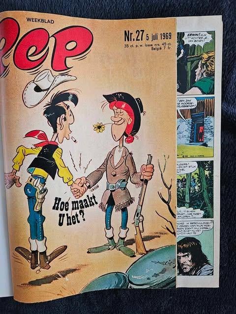 Pep Verzamelinsgalbum 1979 nummer 2, Eén stripboek, Ophalen of Verzenden, Gelezen