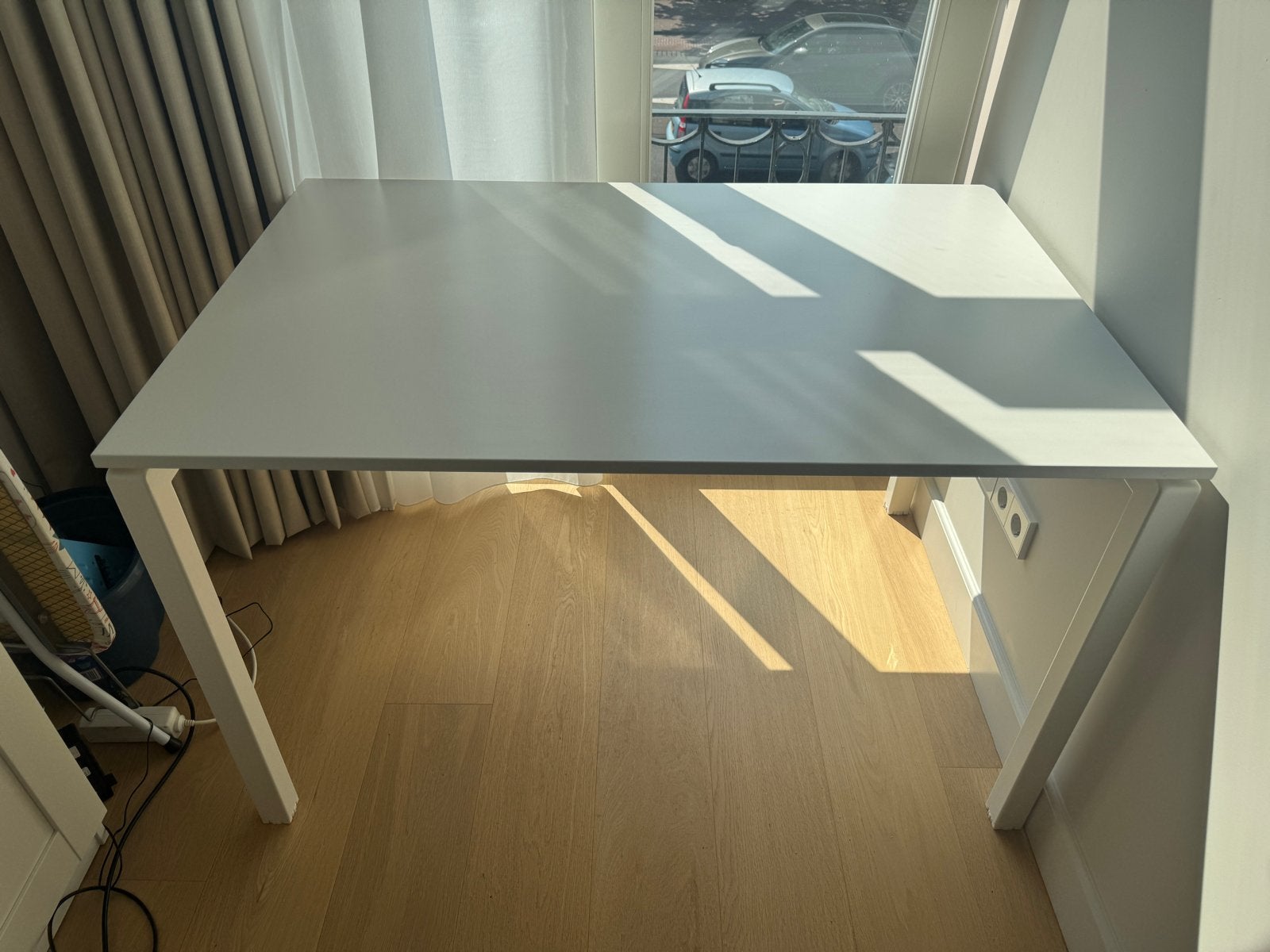 Werktafel 120x80 cm - Zelf ophalen, Huis en Inrichting, 120 cm, Zo goed als nieuw, Wit, 80 cm