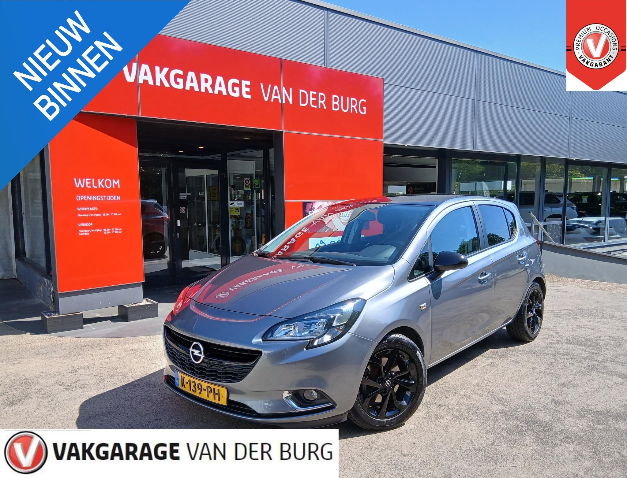 Opel Corsa Black Edition 1.4 Airco Apple CarPlay Android Aut, Auto's, Opel, Voorwielaandrijving, 12 maanden, Gebruikt, 49 €/maand